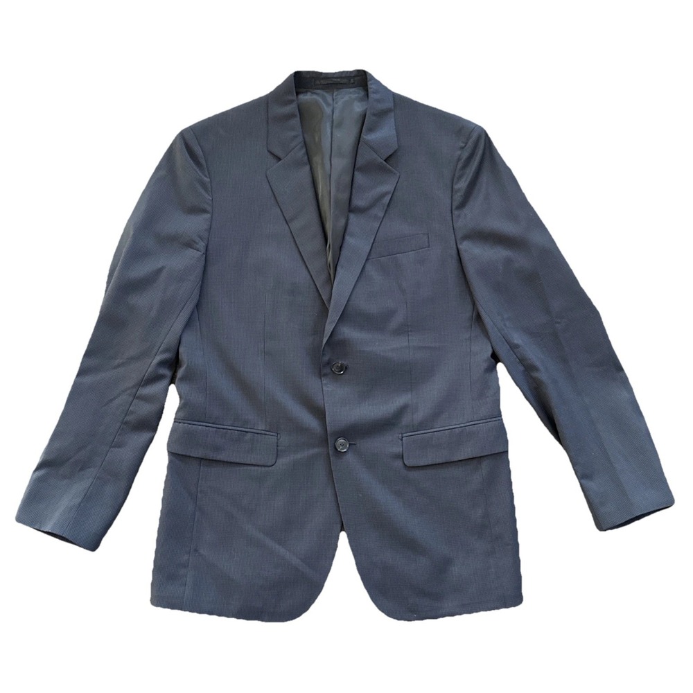 Theory Blazer Men 40R Wool Navy Two Button Sport Coat